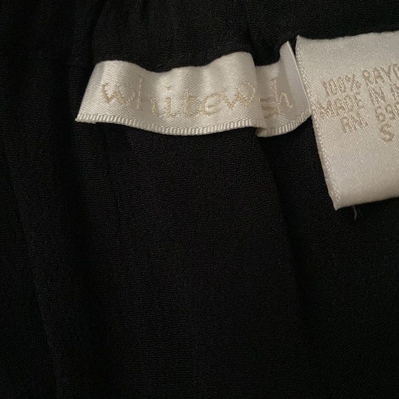 Whitewash brand skirt. Very black with a gentle ruffle on the bottom. - Picture 6 of 7